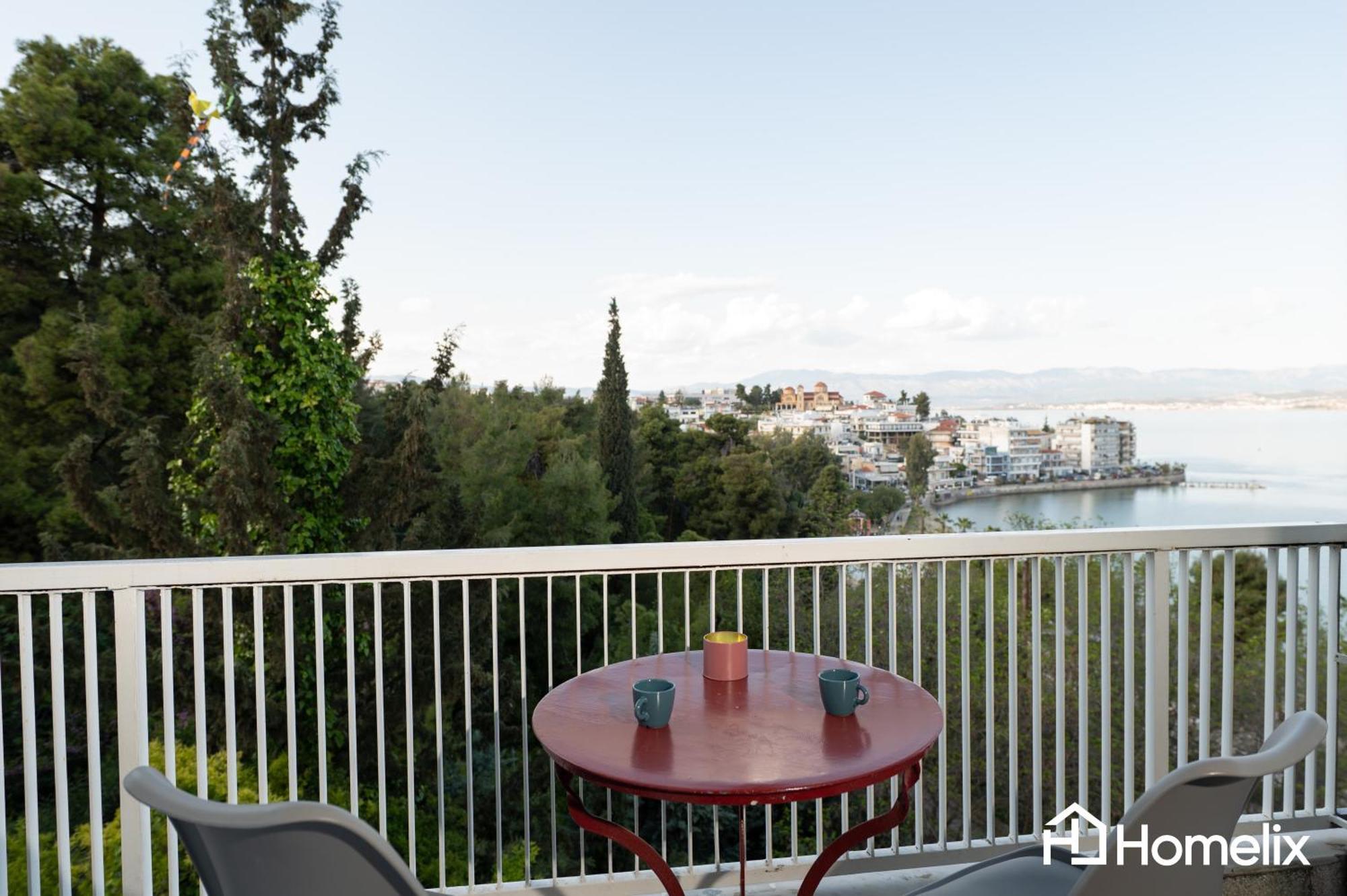 30M² Cosy Studio With Panoramic Sea View Chalkís Zewnętrze zdjęcie